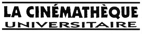 Logo Cinémathèque Universitaire